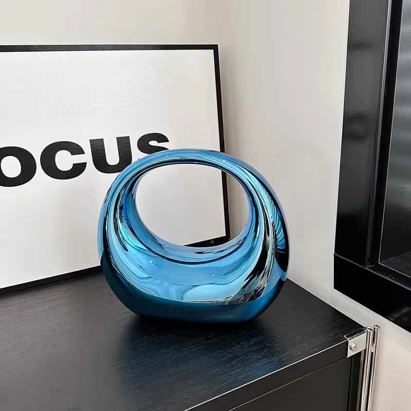 FIONA |  Elegante runde Clutch-Tasche