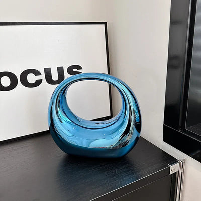 FIONA |  Elegante runde Clutch-Tasche