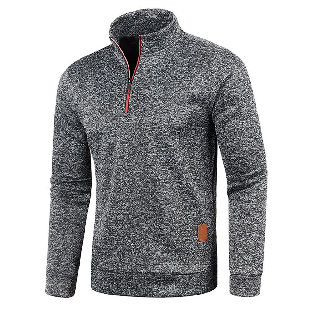 Milo | Ultra Comfort Half-Zip Design Herrenpullover