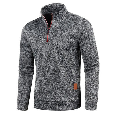 Milo | Ultra Comfort Half-Zip Design Herrenpullover