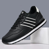 Schwarzes Leder