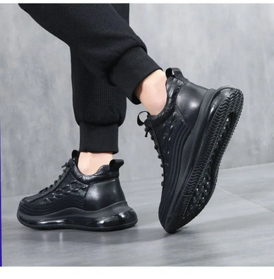 Göran: Elegante, Bequeme Sneakers Mit Korrektur-Design Und Hochwertigem Leder