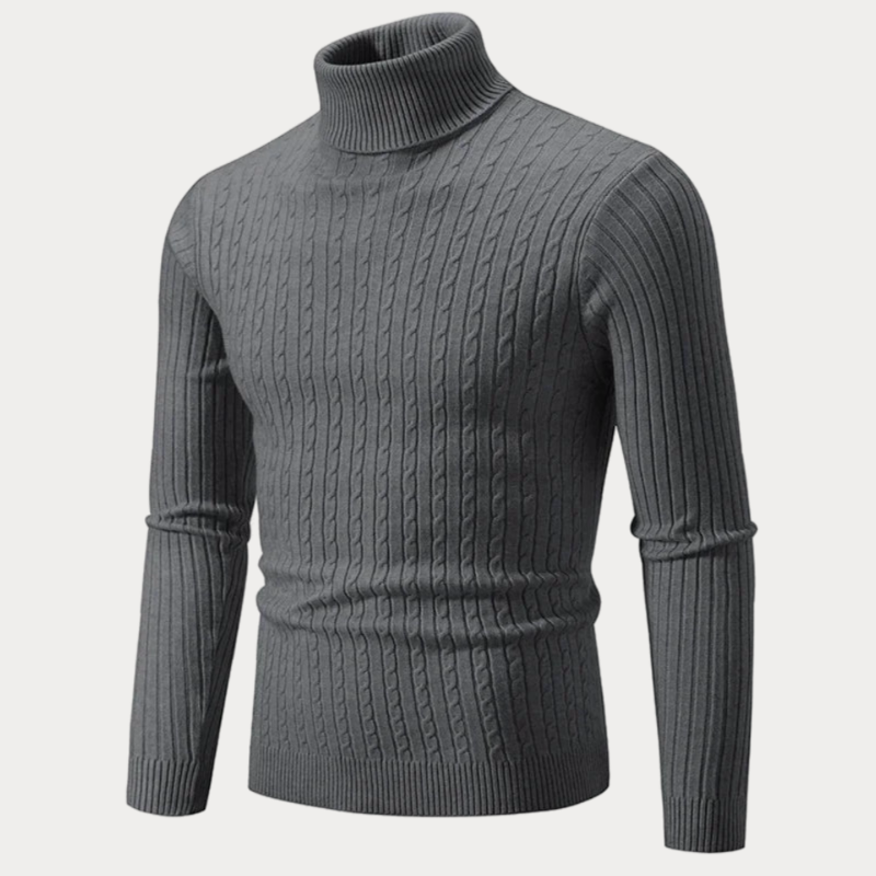 Twisted-Muster-Pullover für Herren