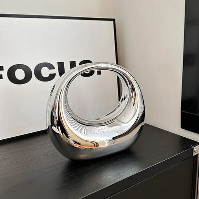 FIONA |  Elegante runde Clutch-Tasche