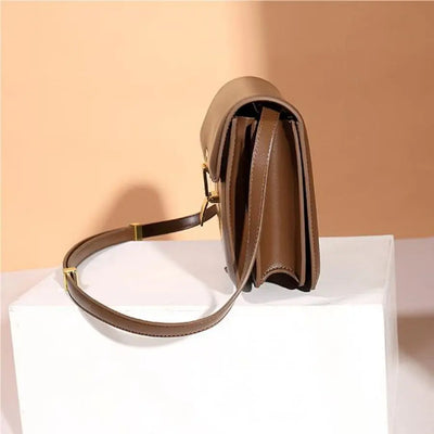 Modische Quadratische Crossbody Tasche Mit Schlossverschluss Für Damen – Vielseitig Und Geräumig