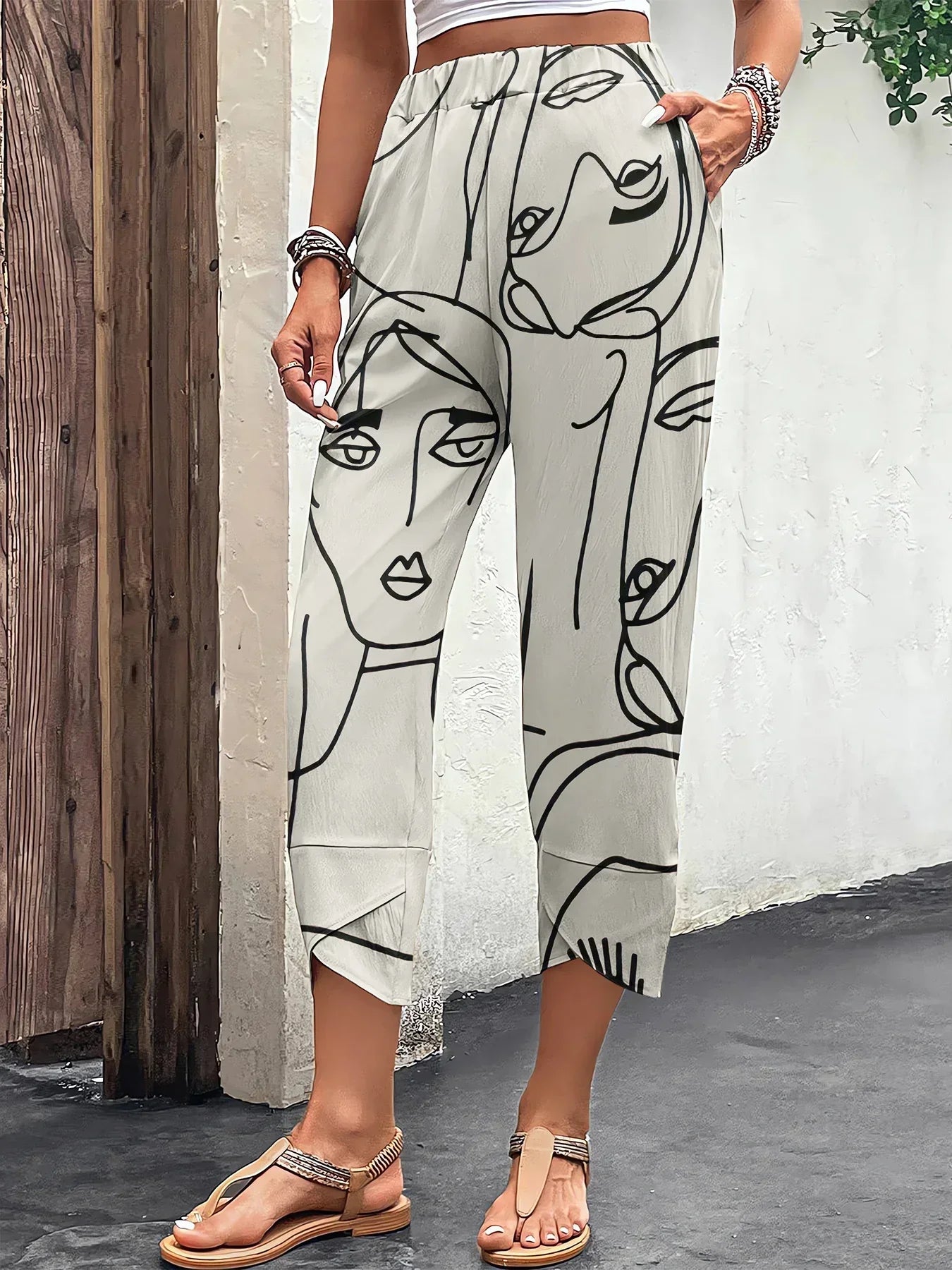 Bequeme und elegante Leinenhose für Damen – Clara