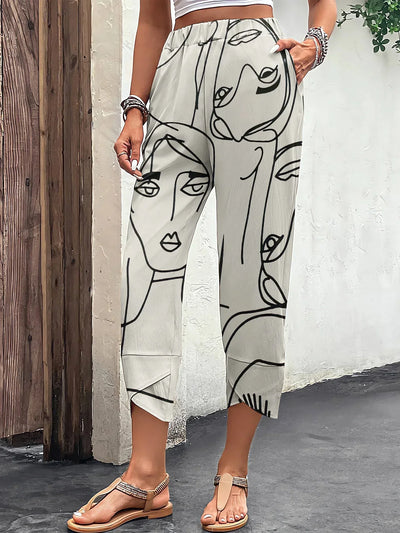 Bequeme und elegante Leinenhose für Damen – Clara