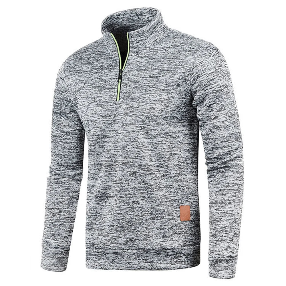 Milo | Ultra Comfort Half-Zip Design Herrenpullover