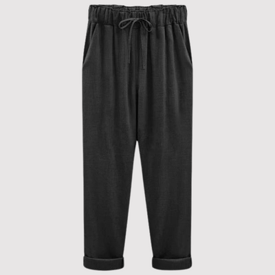 Damen Hose aus Baumwolle-Leinen-Mix-Lisa