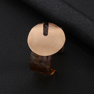 Vintage Chunky Damen Armreif Harz Statement Schmuck