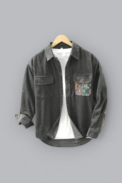 Johan | Zeitlos Geripptes Komfort Herrenhemd