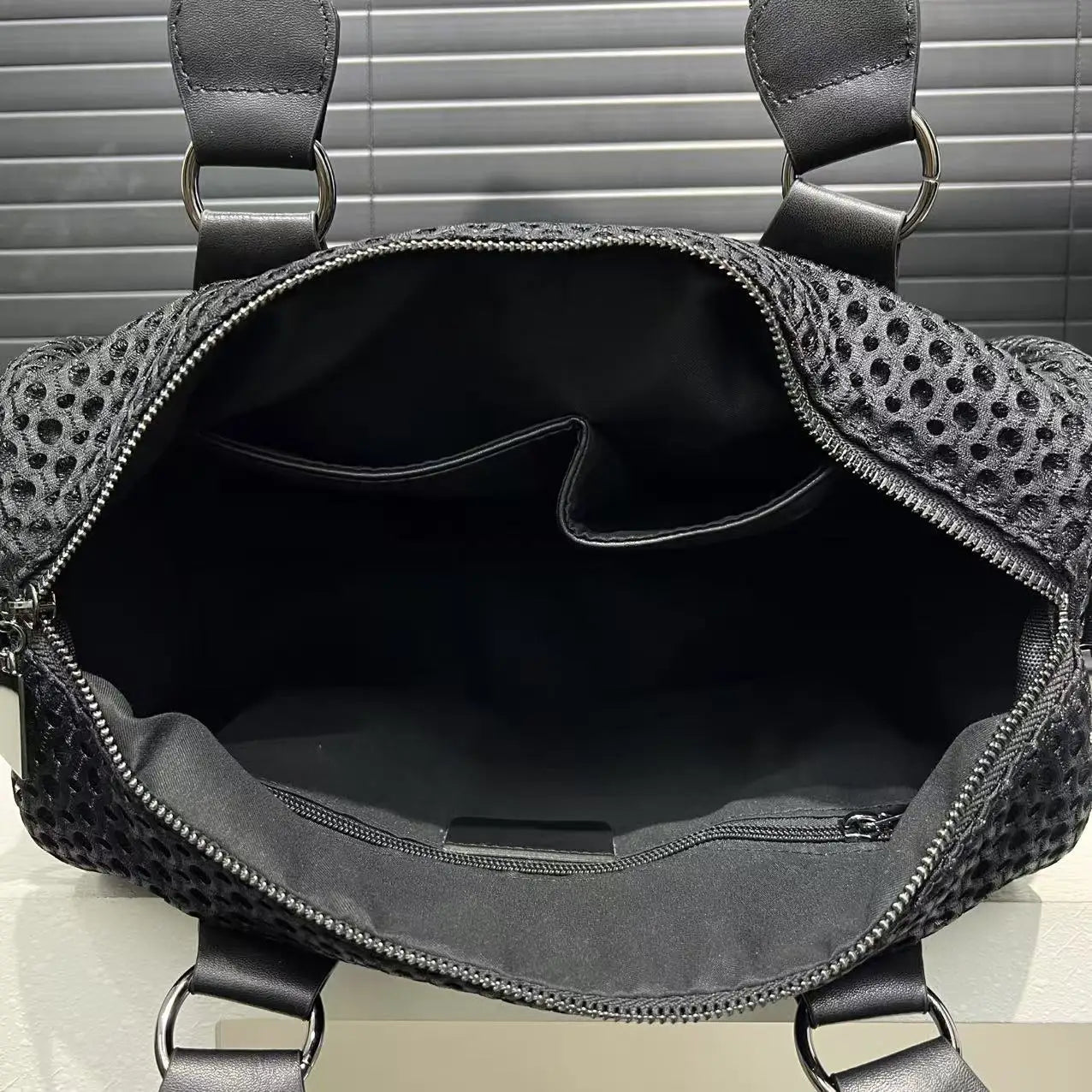 Damen Y2K Street Retro Punk Handtasche – Große Kapazität, Stilvolles Splicing Design