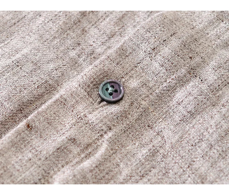 Bequemes Leinenhemd für Herren – Clemente