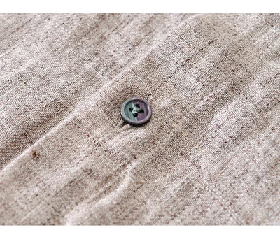 Bequemes Leinenhemd für Herren – Clemente