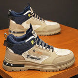 Beige-Blau