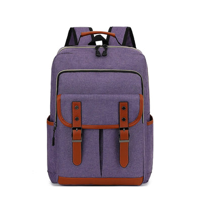 Unisex Vintage Groß Wasserdicht Rucksack | Canvas
