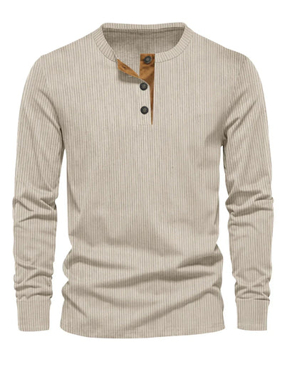 Easton™ | Klassisches Herren-Langarmshirt