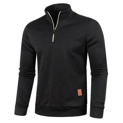 Milo | Ultra Comfort Half-Zip Design Herrenpullover
