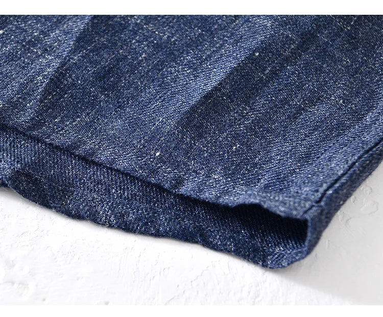 Bequemes Leinenhemd für Herren – Clemente