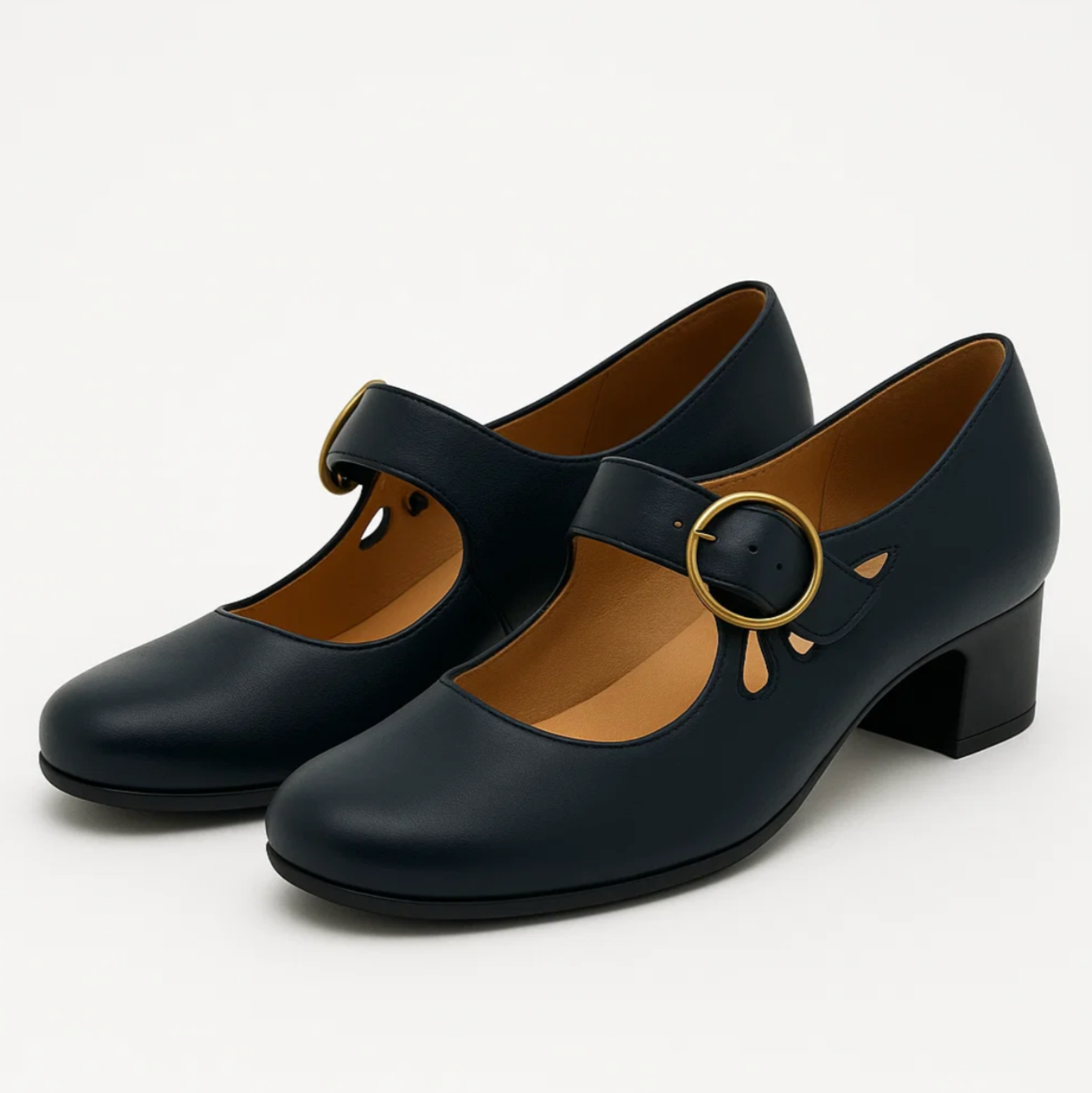 Jane | Ledersandalen mit Verschluss