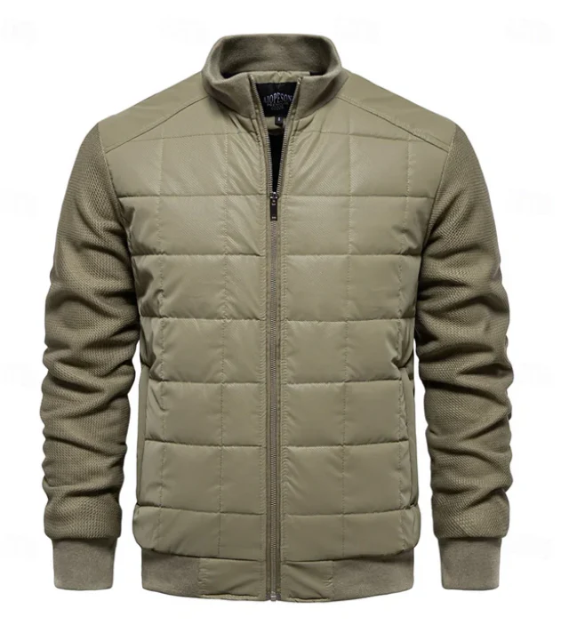 Lässige Puffjacke für Männer – Perfekt für kalte Tage