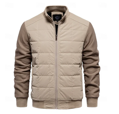 Lässige Puffjacke für Männer – Perfekt für kalte Tage