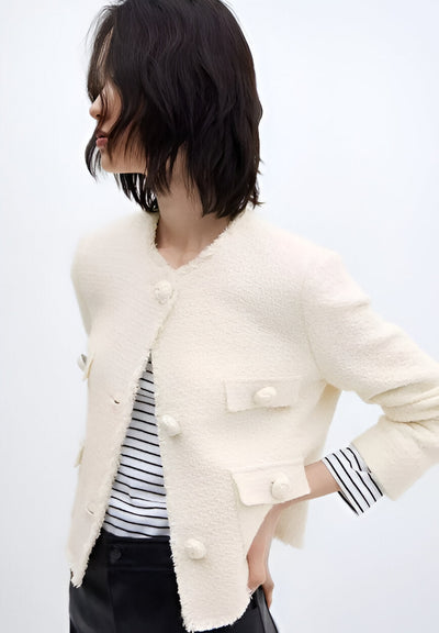 Ninobelli | Schicker Tweed-Mantel