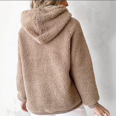 Stefania | Cozy Relaxed Fit Damen-Teddy-Pullover