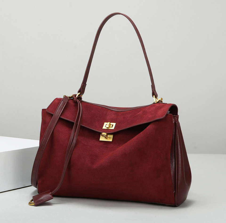 Luxuriöse vegane Leder Tote Bag