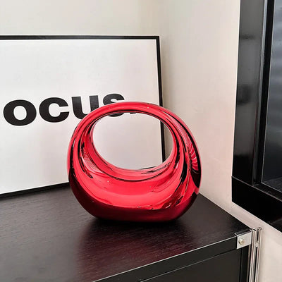 FIONA |  Elegante runde Clutch-Tasche