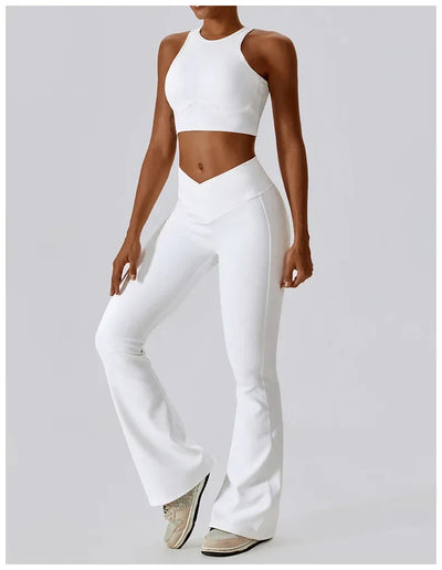 Sportedly Hohe Taille Leggings Für Frauen Mit Push-Up Fitness-Sport-BH Für Ideale Trainingsoutfits