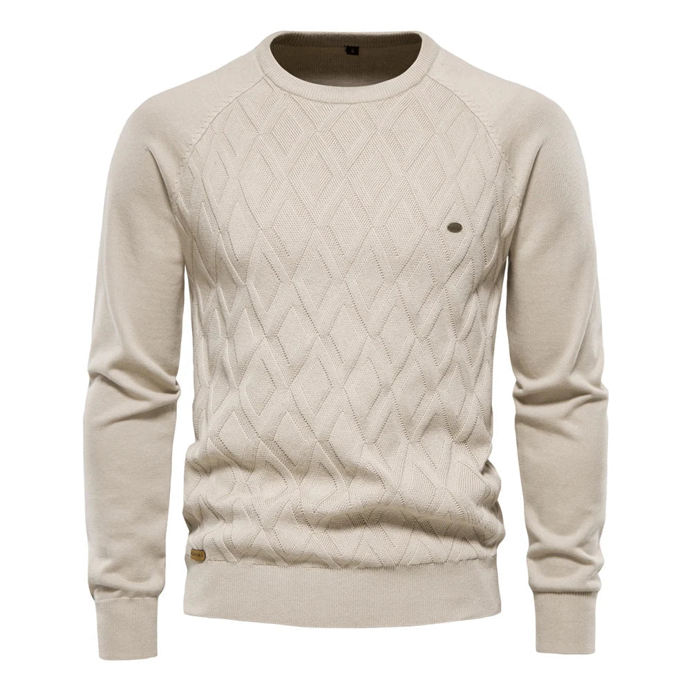 KYLE™ Baumwollpullover - Zeitlose Eleganz, Maximum Komfort & Perfekte Passform für Jeden Anlass