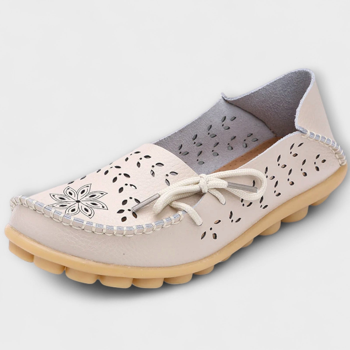 Soera – Slip-On Flats aus Echtleder