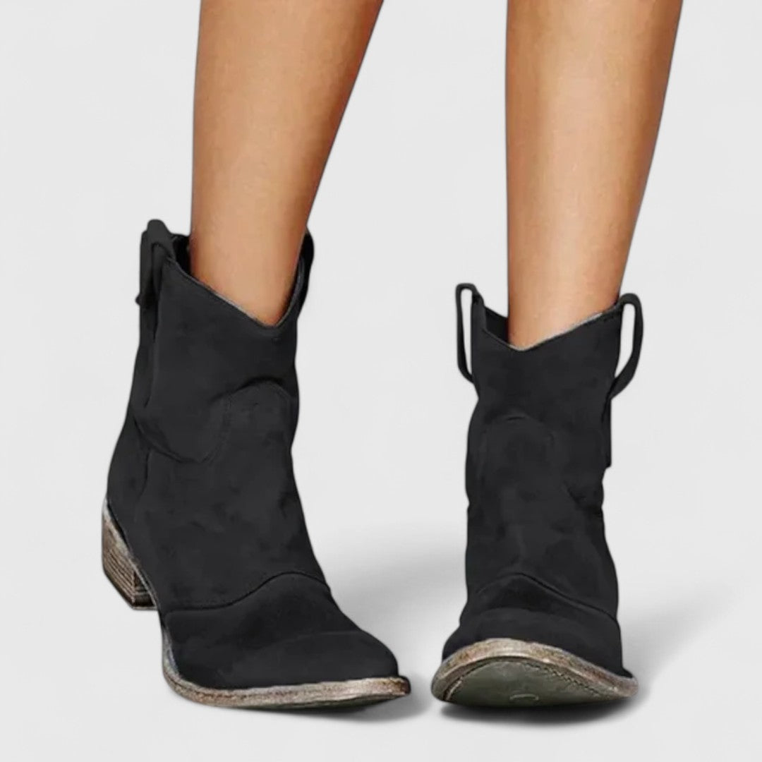 Caroline | Vintage Ankle Boots mit Stil
