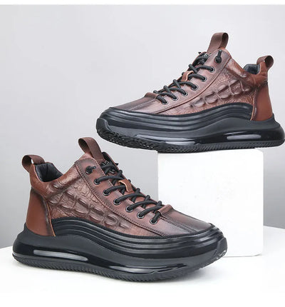 Göran: Elegante, Bequeme Sneakers Mit Korrektur-Design Und Hochwertigem Leder