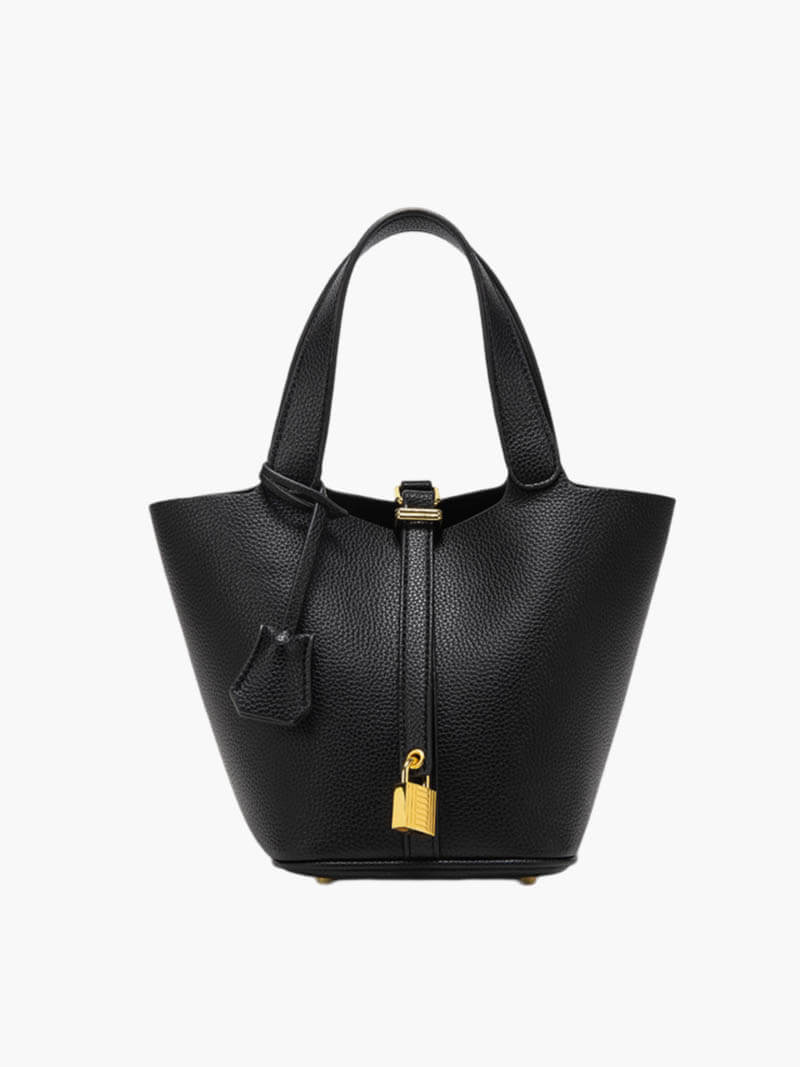 Evie |  Stilvolle Premium Leder Bucket Bag