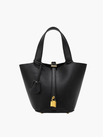 Evie |  Stilvolle Premium Leder Bucket Bag