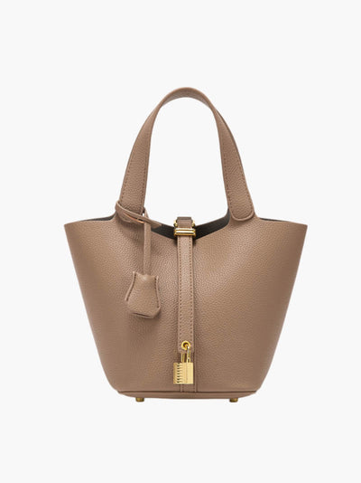 Evie |  Stilvolle Premium Leder Bucket Bag