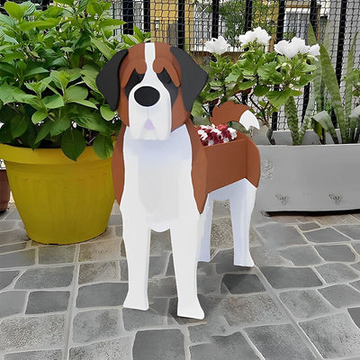 Bernese Mountain Dog Flower Pot