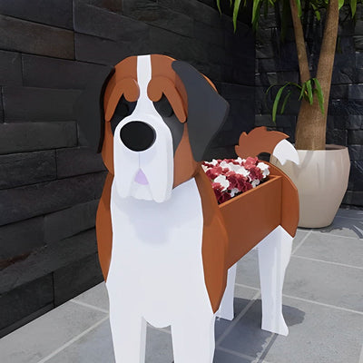 Bernese Mountain Dog Flower Pot