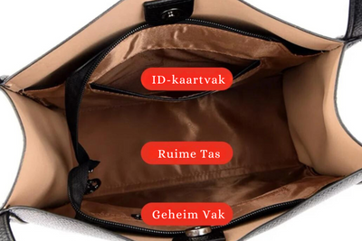 ELLEN |  Elegante und geräumige Ledertasche