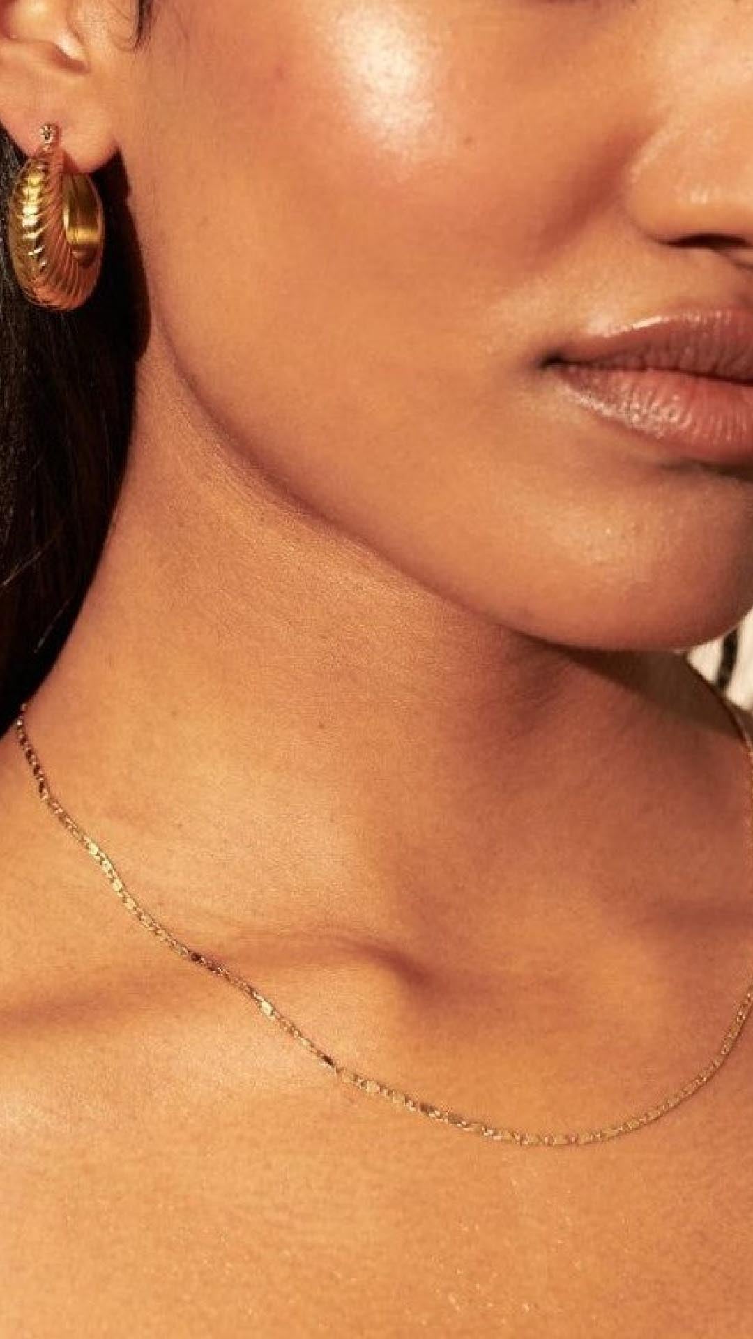 Sloane | Vergoldete Reif-Ohrringe