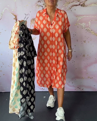 Elegantes Damen Wickelkleid mit V-Ausschnitt