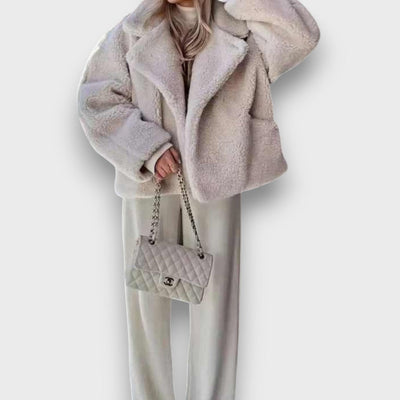 Elvianne – Jacke mit weitem Kragen