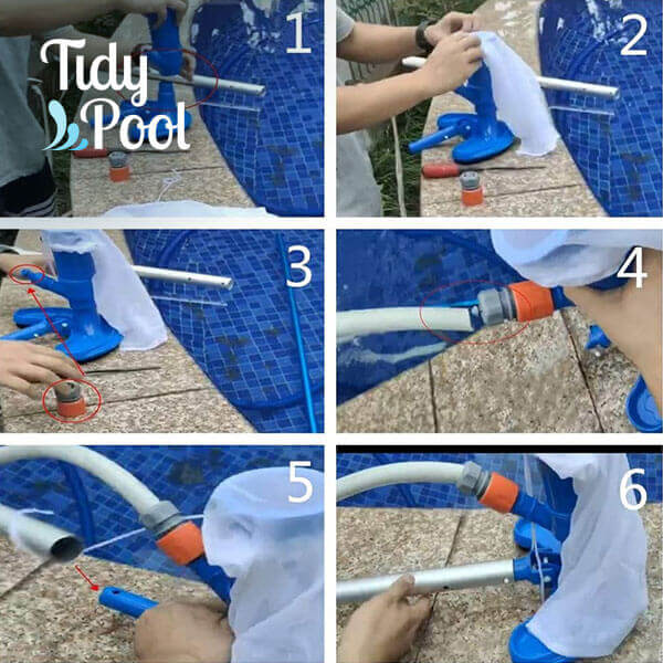 Anita | TIDYPOOL™ – Unterwasserstaubsauger für die Poolreinigung