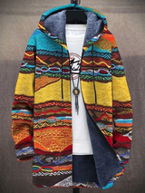 Boho Druck (Gelb/Rot/Blau)