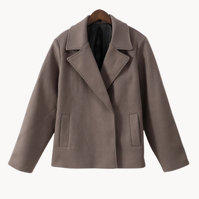 Wanda | Elegantes Revers Oberbekleidung Damenmantel