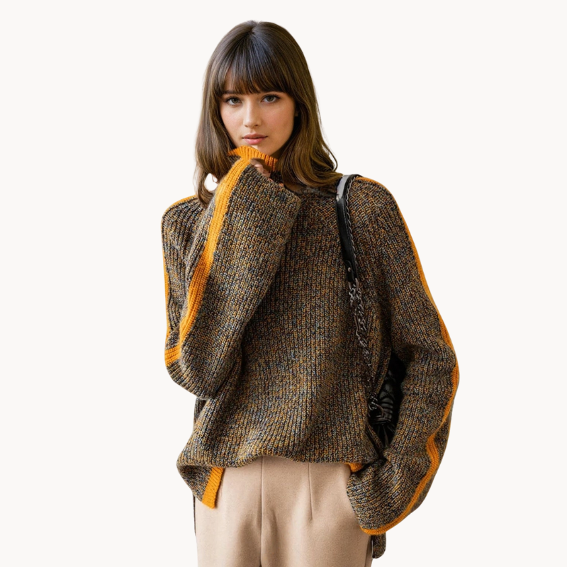 Serena | Luxuriös weich gestrickter Rollkragenpullover für Damen