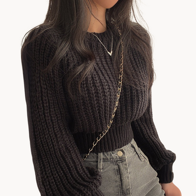 Jovanka | Modern Chunky Knit Damen Pullover