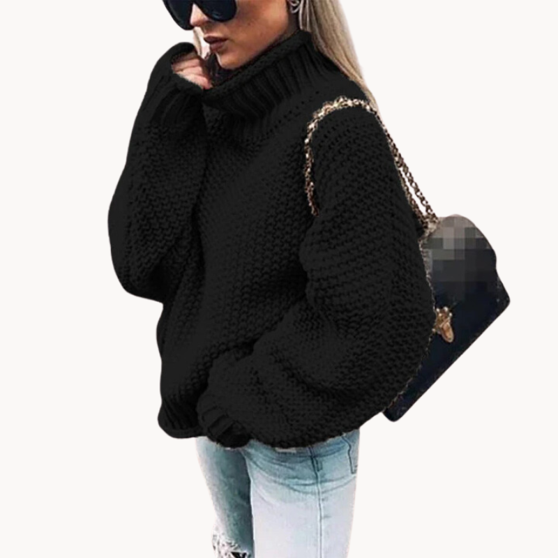 Jennifer | Dicker gemütlicher Pullover in lockerer Passform für Frauen